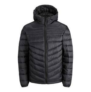 Jack&Jones PLUS Pánská bunda JJEHERO 12214531 Black 5XL