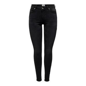 ONLY Dámské džíny ONLWAUW Skinny Fit 15230459 Washed Black XS/34