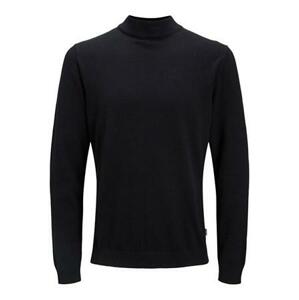 Jack&Jones Pánský svetr JJEBASIC 12190170 Black XL