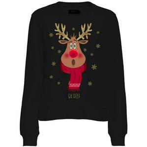 ONLY Dámský svetr DA Regular Fit 15270956 Black RUDOLPH M