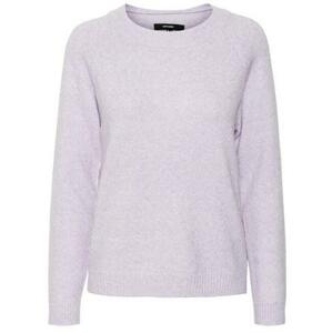 Vero Moda Dámský svetr VMDOFFY Regular Fit 10201022 Viola MELANGE S