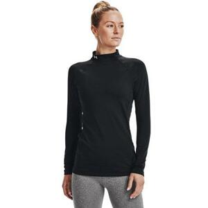 Under Armour Dámské zimní tričko Authentics Mockneck black S, Černá