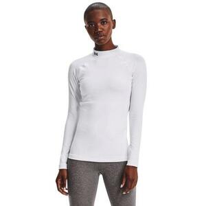 Under Armour Dámské zimní tričko Authentics Mockneck white S, Bílá