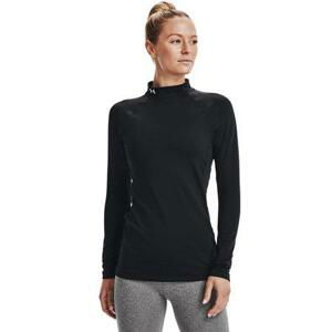 Under Armour Dámské zimní tričko Authentics Mockneck black M, Černá