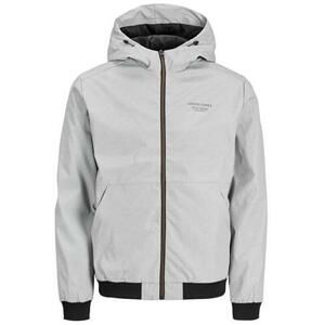 Jack&Jones Pánská bunda JJESEAM 12182243 Light Grey Melange XXL