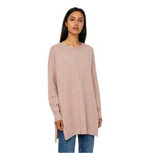 Vero Moda Dámský svetr VMBRILLIANT 10180215 Woodrose MELANGE S