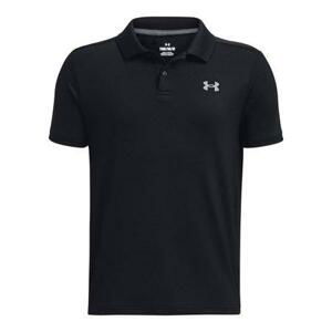 Under Armour Chlapecké polo tričko Performance Polo black YXS, Černá, 122, –, 127