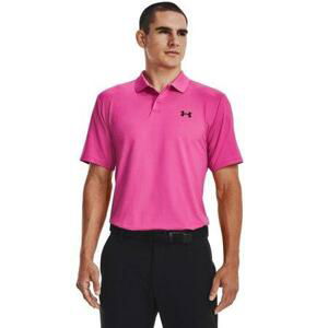 Under Armour Pánské polo tričko Performance 3.0 Polo, rebel, pink, L