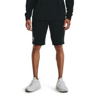 Under Armour Pánské kraťasy Rival Terry Shorts black XL, Černá