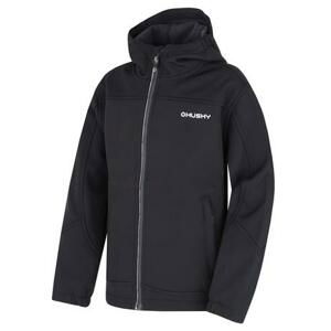 Husky Dětská softshell bunda Simbo K black 152