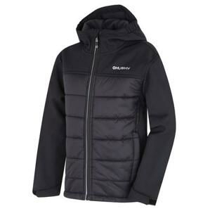 Husky Dětská softshell plněná bunda Swany K black 112