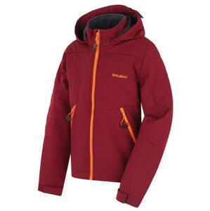 Husky Dětská softshell bunda Salex K bordo 134