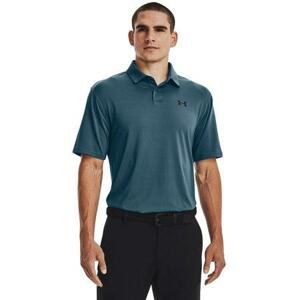 Under Armour Pánské polo tričko T2G static blue XL, Modrá / bílá