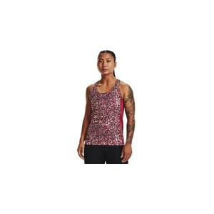 Under Armour Dámské tílko Fly By Printed Tank pink XS, Růžová