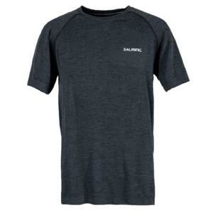 SALMING Seamless Tee Men BlackMelange, M