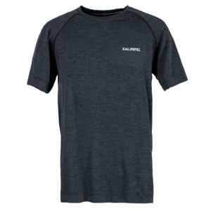 SALMING Seamless Tee Men BlackMelange, S