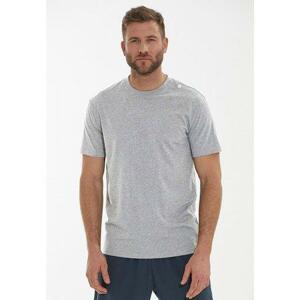 Virtus Pánské bavlněné tričko Vaidaw M S/S Tee, light, grey, melange, L