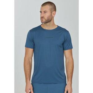 Endurance Pánské tričko Breath M Lightweight S/S Tee slate blue XXL, Modrá