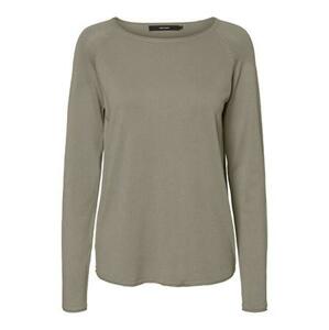 Vero Moda Dámský svetr VMNELLIE Relaxed Fit 10220902 Laurel oak XXL