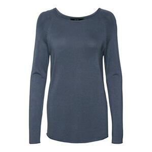 Vero Moda Dámský svetr VMNELLIE Relaxed Fit 10220902 China Blue M