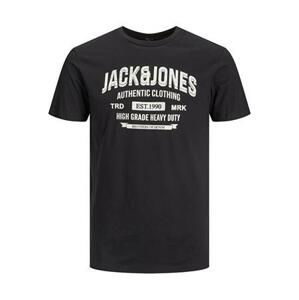 Jack&Jones PLUS Pánské triko JJECORP Slim Fit 12229678 Black XXL