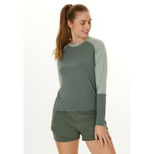 Endurance Dámské tričko Endruance Abbye W Bamboo L/S Tee desert green 38