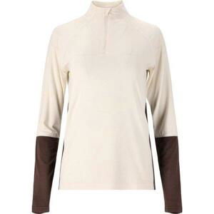 Endurance Dámské běžecké tričko Abbye W Midlayer, whisper, white, 38