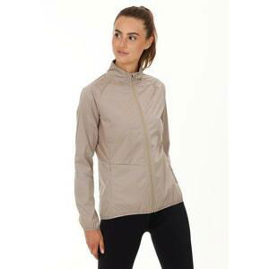 Endurance Dámská běžecká bunda Elving W Functional Jacket simply taupe 42