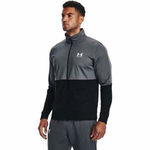 Under Armour Pánská mikina Pique Track Jacket pitch gray 3XL, XXXL