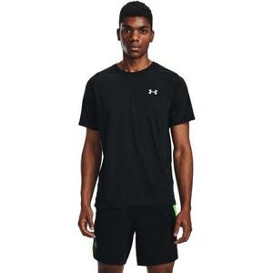 Under Armour Pánské tričko Streaker SS black L, Černá