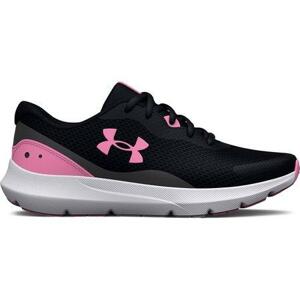 Under Armour Dívčí běžecká obuv GGS Surge 3 black 4,5, Černá, 36,5