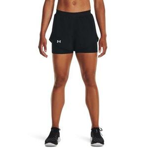 Under Armour Dámské běžecké kraťasy Fly By Elite 2-in-1 Short black XS, Černá