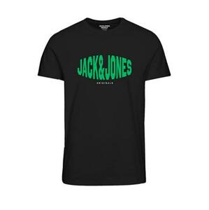 Jack&Jones Pánské triko JORMARQUE Standard Fit 12232652 Black M