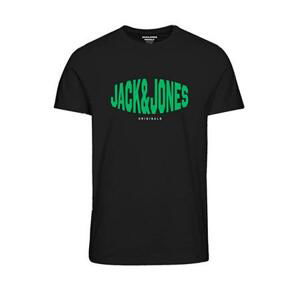 Jack&Jones Pánské triko JORMARQUE Standard Fit 12232652 Black XL