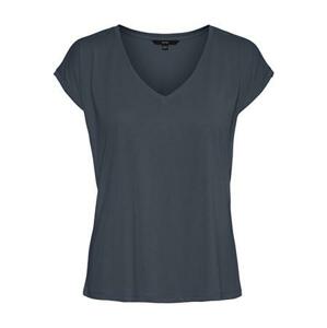 Vero Moda Dámské triko VMFILLI Relaxed Fit 10247666 Ombre Blue S