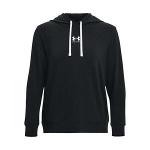 Under Armour Dámská mikina Rival Terry Hoodie black XS, Černá