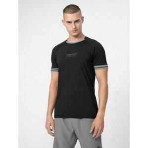 4F Pánské sportovní tričko, deep, black, M