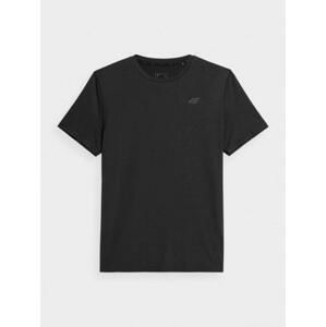 4F Pánské sportovní tričko, deep, black, L