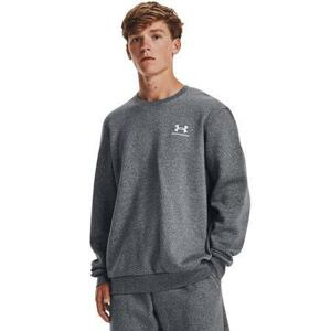 Under Armour Pánská mikina Essential Fleece Crew pitch gray medium heather L