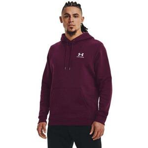 Under Armour Pánská mikina Essential Fleece Hoodie, purple, stone, XL