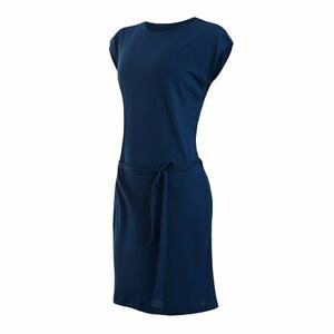 SENSOR MERINO ACTIVE dámské šaty deep blue Velikost: S