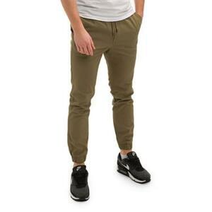 Jack&Jones Pánské kalhoty JPSTGORDON Comfort Fit 12224518 Deep Lichen Green S