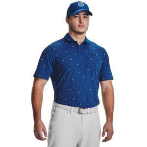 Under Armour Pánské polo tričko Iso-Chill Palm Dash Polo blue mirage XXL