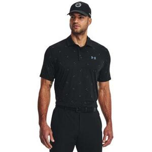 Under Armour Pánské polo tričko Playoff 3.0 Printed Polo, Černá, S