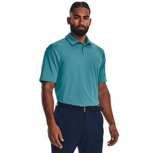 Under Armour Pánské polo tričko CRSTBL T2G Polo glacier blue M, Modrá / bílá