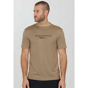 Endurance Pánské sportovní tričko Dipat M Logo S/S Tee fallen rock S