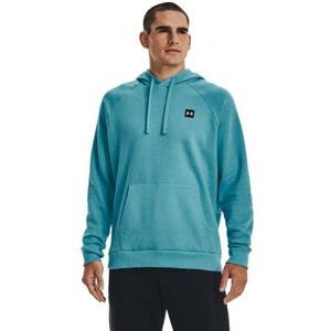 Under Armour Pánská mikina Rival Fleece Hoodie, Modrá / bílá, L