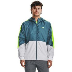 Under Armour Pánská větrovka Legacy Windbreaker static blue XL, Modrá / bílá