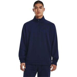 Under Armour Pánská mikina Armour Fleece 1/4 Zip - velikost M midnight navy M, Tmavě, modrá