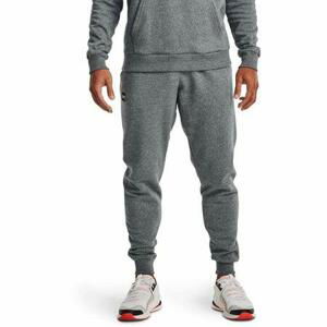 Under Armour Pánské tepláky Rival Fleece Joggers pitch gray light heather XS